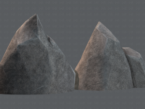 rock v02 3D 模型
