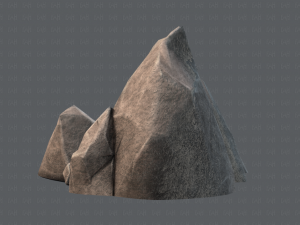 rock v02 3D 模型