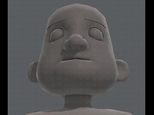 base mesh old man character v04 3D Model
