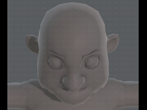 base mesh old man character v04 Modèle 3D