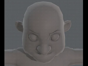 base mesh old man character v04 3D Model