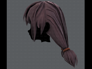 3d hair style for girl v38 3Dモデル