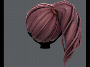 3d hair style for girl v39 3D 模型
