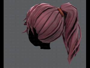 3d hair style for girl v39 3D 模型