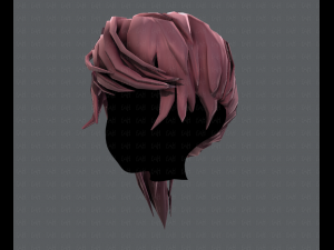3d hair style for girl v39 3D 模型