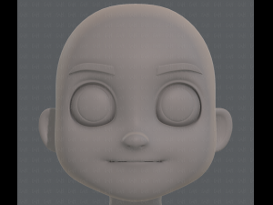 base mesh boy character v08 3D मॉडल