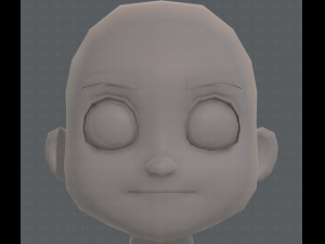base mesh boy character v08 3D मॉडल