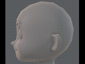 base mesh boy character v08 3D मॉडल