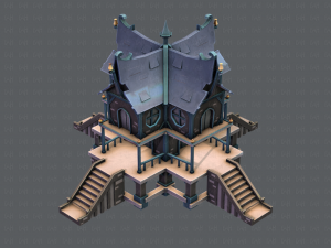 house cartoon v03 Modelo 3D