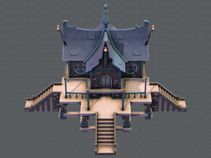 house cartoon v03 Modelo 3D