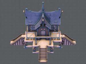 house cartoon v03 Modelo 3D