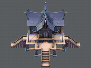 house cartoon v03 Modelo 3D