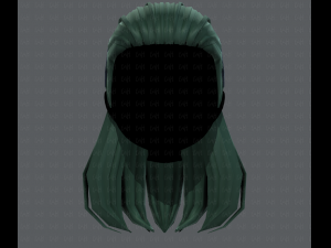 3d hair style for girl v40 3Dモデル