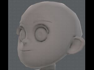 base mesh girl characterv05 3D Model