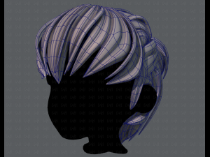 3d hair style for boy v38 3Dモデル