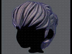 3d hair style for boy v38 3Dモデル