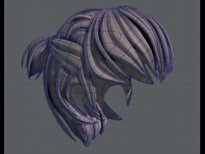 3d hair style for boy v38 3Dモデル