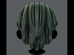 3d hair style for boy v39 3D Model
