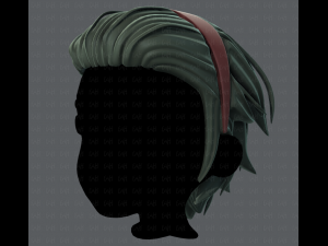 3d hair style for boy v39 3D Model