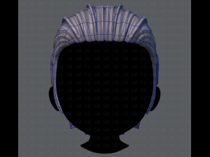 3d hair style for boy v39 3D Model