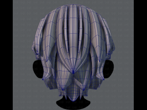 3d hair style for boy v39 3D Model