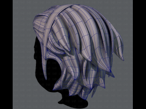 3d hair style for boy v39 3D Model