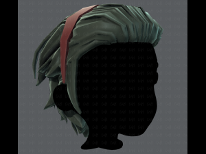 3d hair style for boy v39 3D Model