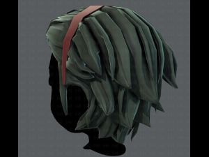 3d hair style for boy v39 3D Model