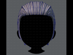 3d hair style for boy v39 3D Model
