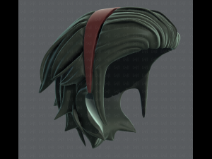 3d hair style for boy v39 3D Model