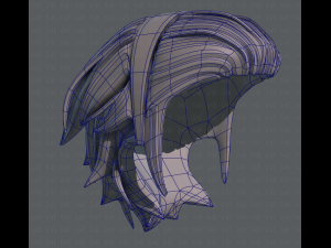 3d hair style for boy v39 3D Model
