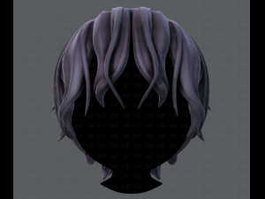 3d hair style for boy v40 3D Модель