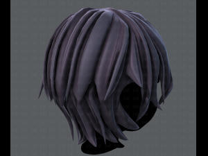 3d hair style for boy v40 3D Модель