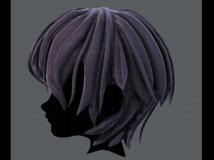3d hair style for boy v40 3D Модель