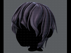 3d hair style for boy v40 3D Модель