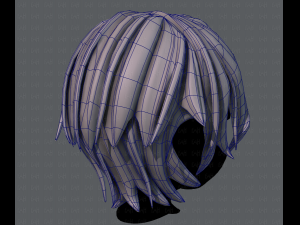 3d hair style for boy v40 3D Модель
