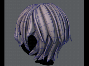 3d hair style for boy v40 3D Модель