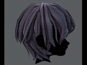 3d hair style for boy v40 3D Модель