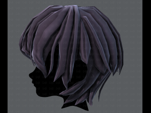 3d hair style for boy v40 3D Модель