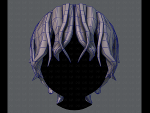 3d hair style for boy v40 3D Модель
