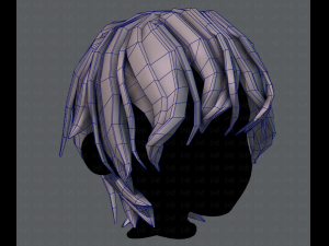 3d hair style for boy v40 3D Модель