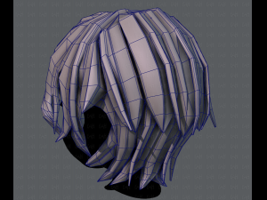 3d hair style for boy v40 3D Модель
