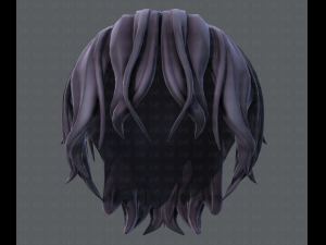 3d hair style for boy v40 3D Модель