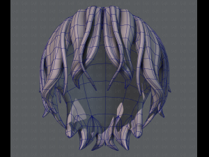 3d hair style for boy v40 3D Модель