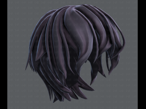 3d hair style for boy v40 3D Модель