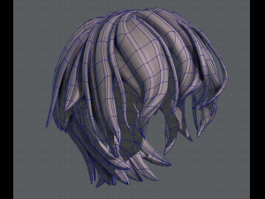 3d hair style for boy v40 3D Модель