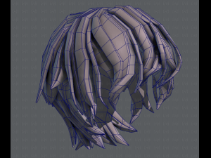 3d hair style for boy v40 3D Модель