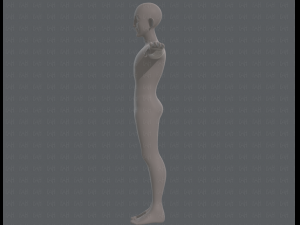base mesh man character v11 3D मॉडल