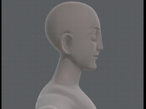 base mesh man character v11 3D Model