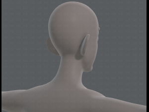 base mesh man character v11 3D मॉडल